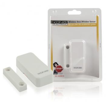 König Sec-asdw10 Draadloze Deur- / Raamsensor voor Sec-alarm200 / 210