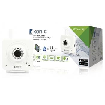 König SAS-IPCAM100W Ip-camera Binnen Vga Wit