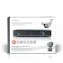 Nedis AHDS204CWT2 Cctv-beveiligingsrecorder, Set 2x Camera's Inbegrepen Full Hd Inclusief 1 Tb Hdd