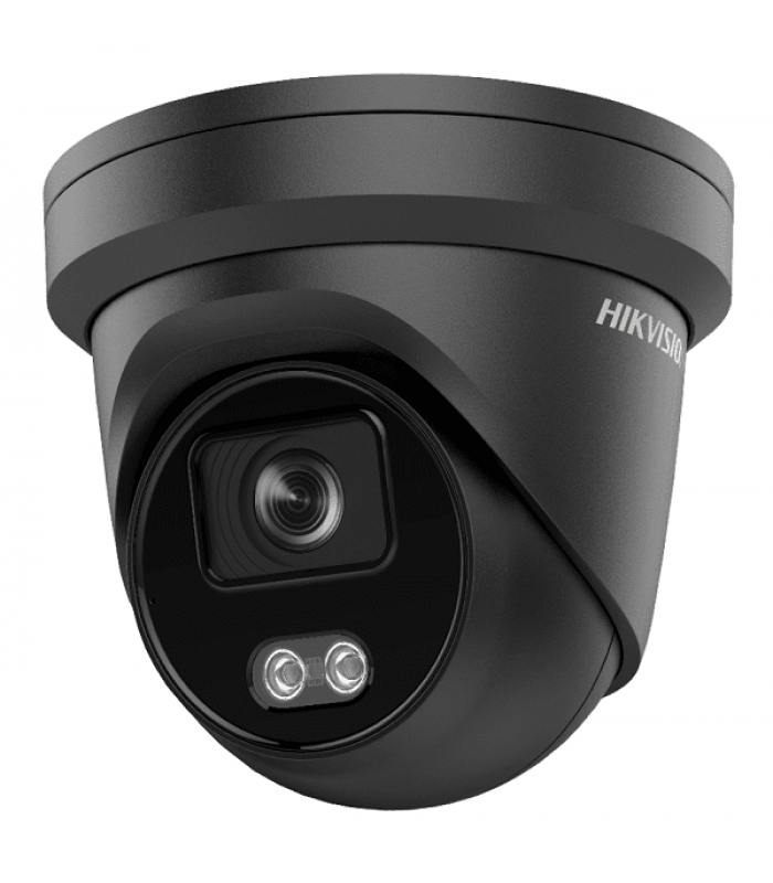 Hikvision DS-2CD2347G2-LU, 4 MP ColorVu Fixed Turret Network Camera (Black)