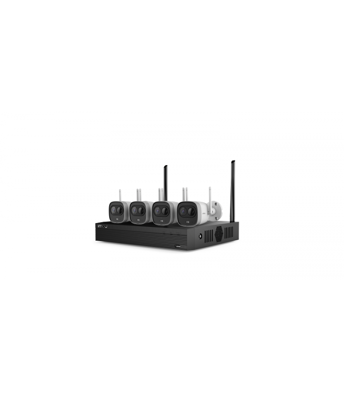 Imou Wireless Kit, draadloze beveiligingsset (4 camera's, 1 NVR)