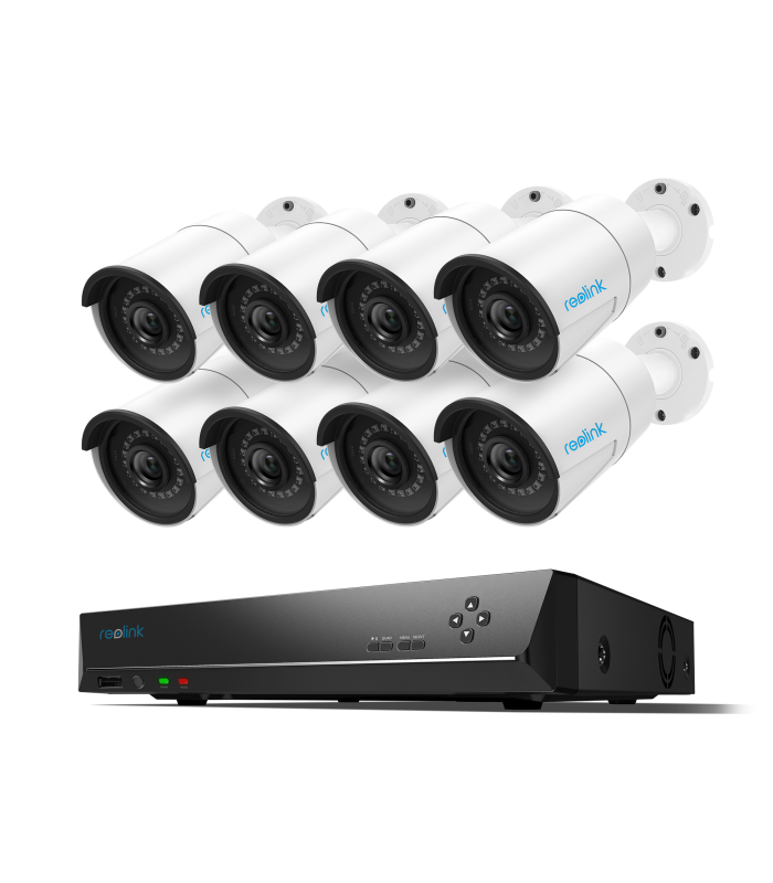 Reolink RLK16-410B8, blijf beschermd met deze 5MP Super HD beveiligingsset